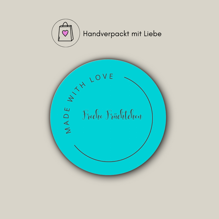 Produktaufkleber von Professor Keks für Freche Früchtchen