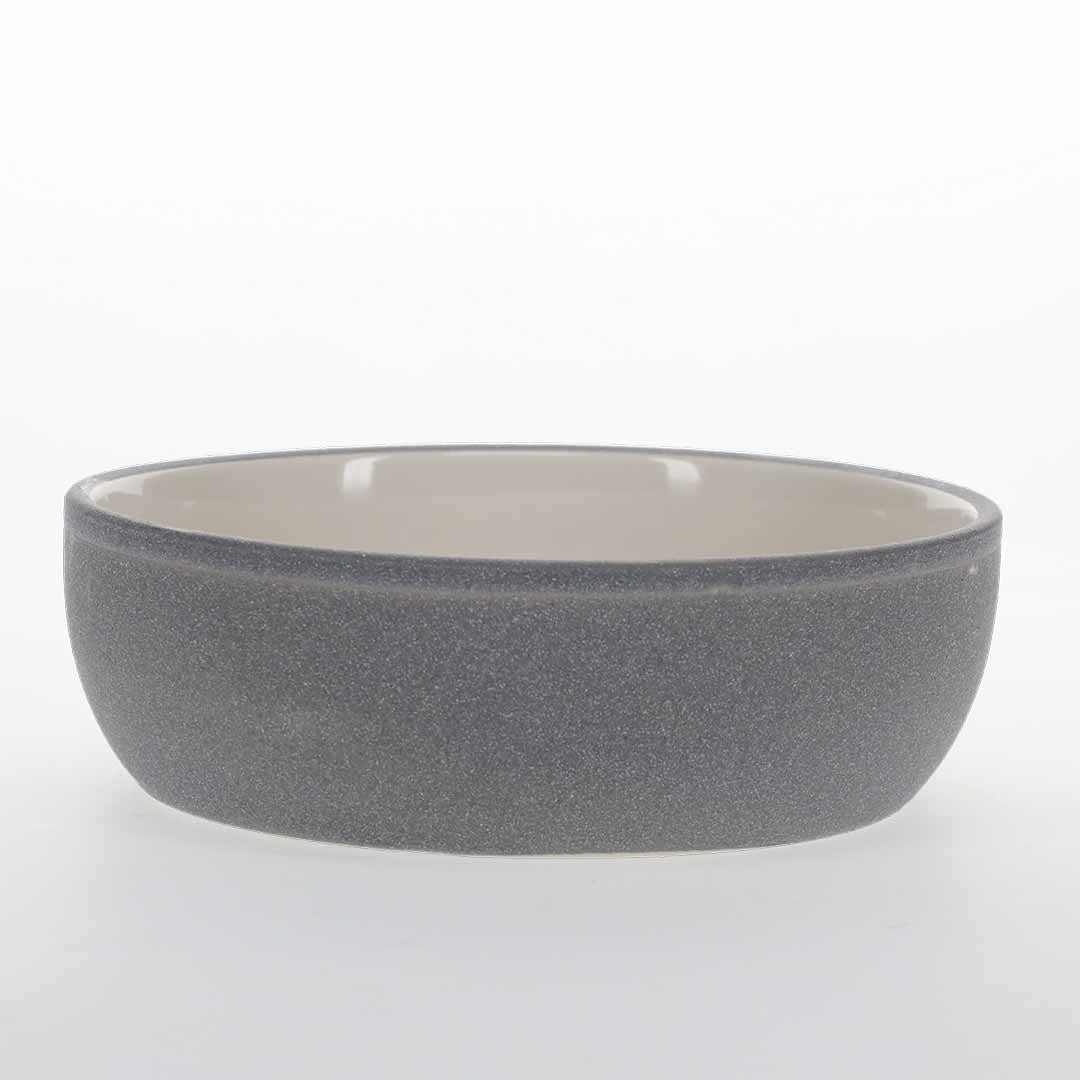 Keramik Napf - Ocean Grau-Blau
