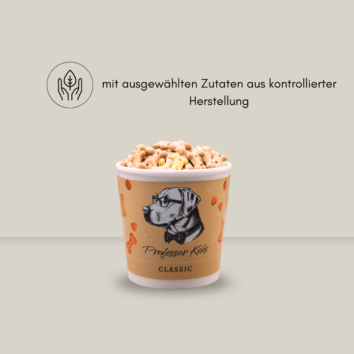 Knusper Happen – Trainingsleckerli Hundekekse Rind & Schwein