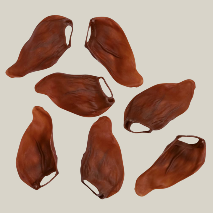 7 vegane Schweineohren als Detailansicht